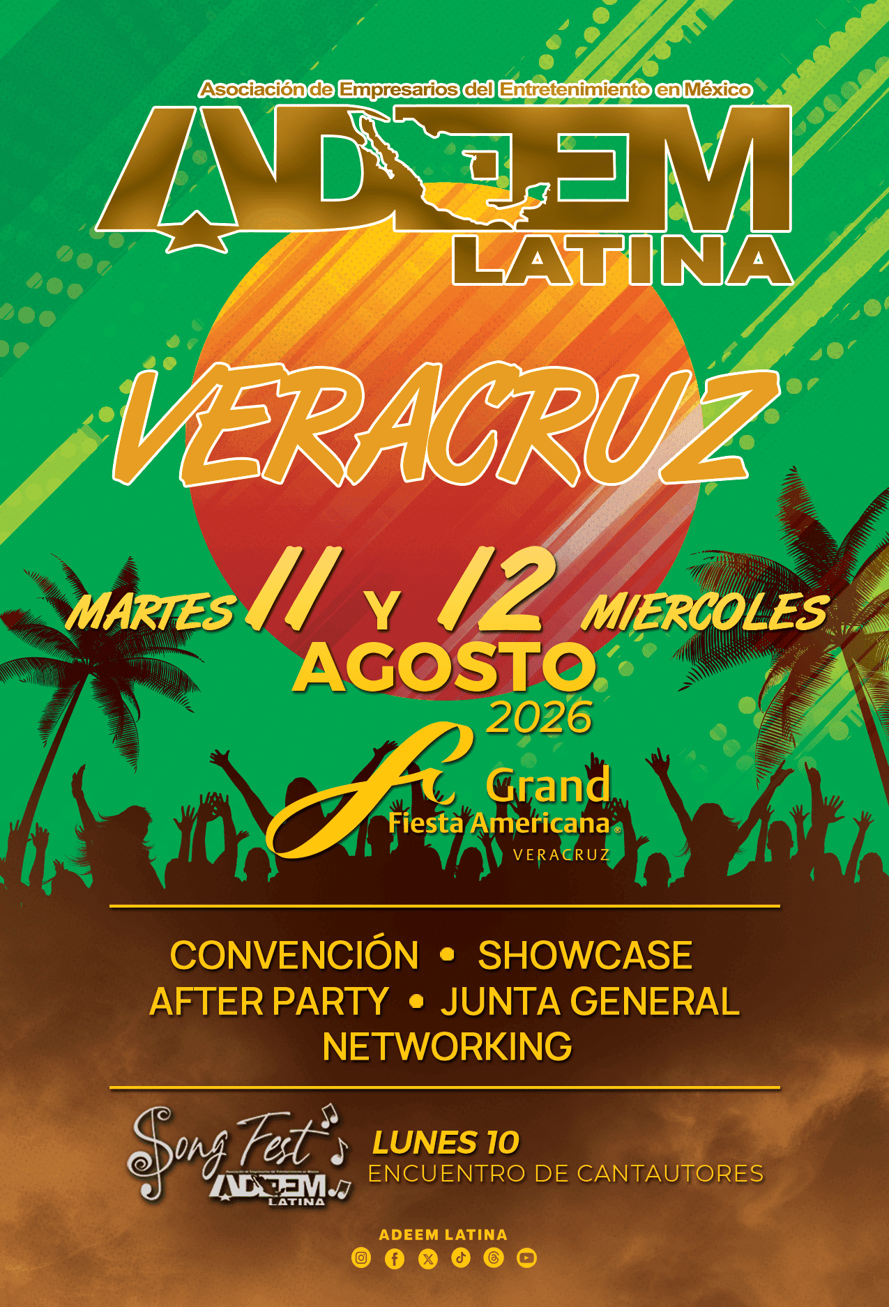 Mapa de zonas de Grand Fiesta Americana Veracruz.